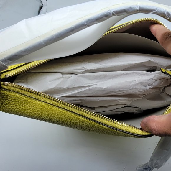 Tory Burch Thea Small Hobo Candula Yellow - Picture 6 of 9